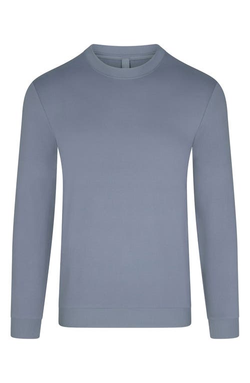 Shop Skims Outdoor Jersey Classic Fit Long Sleeve T-shirt In Steel Blue