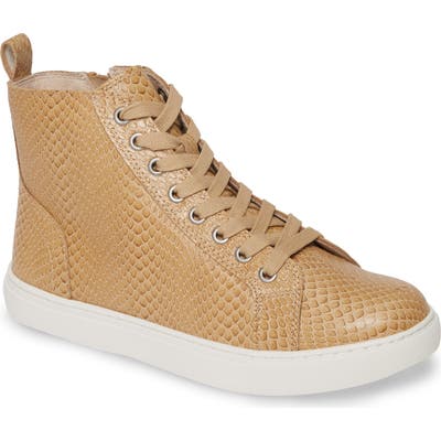 Matisse Entice High Top Sneaker- Brown
