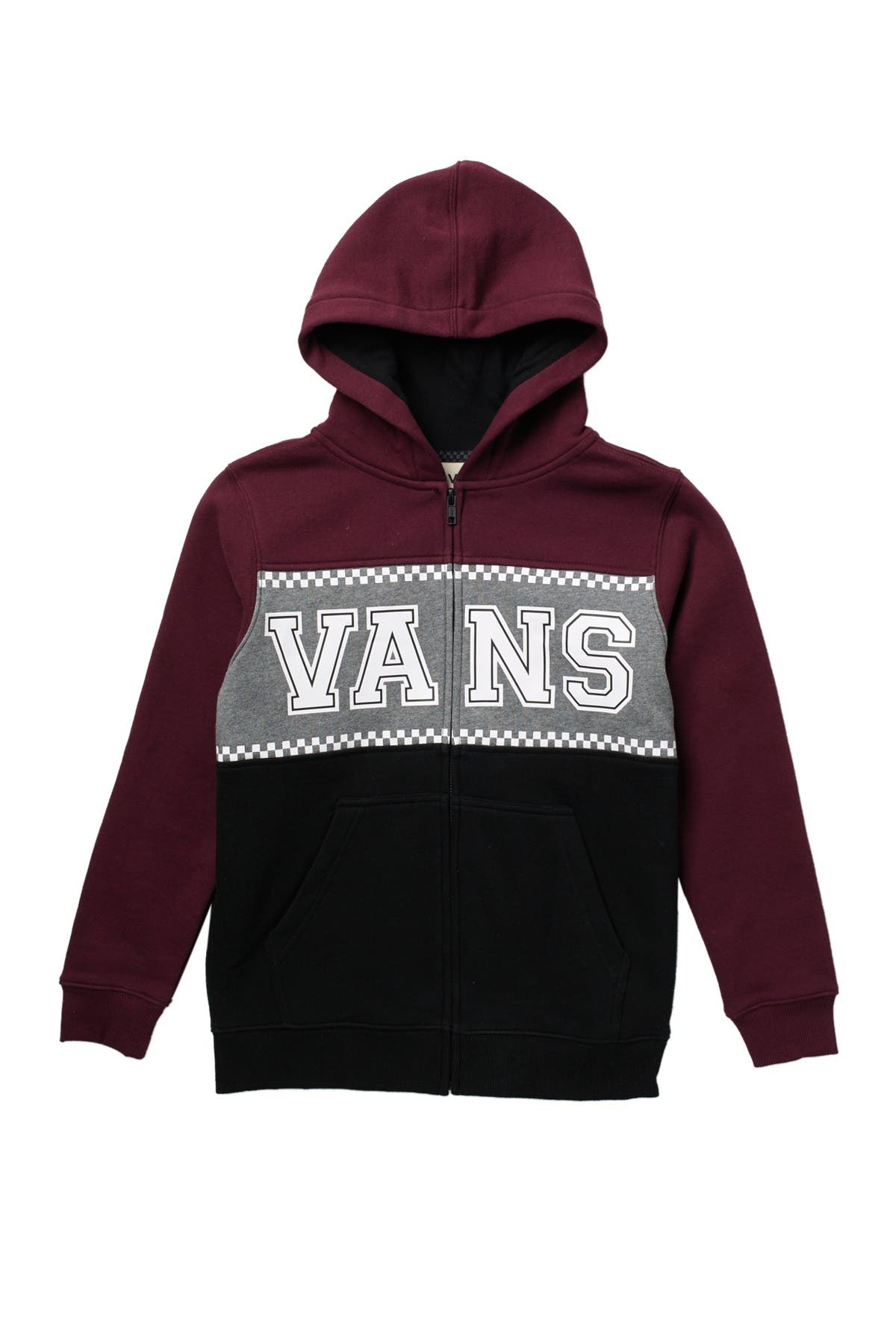 vans colorblock hoodie