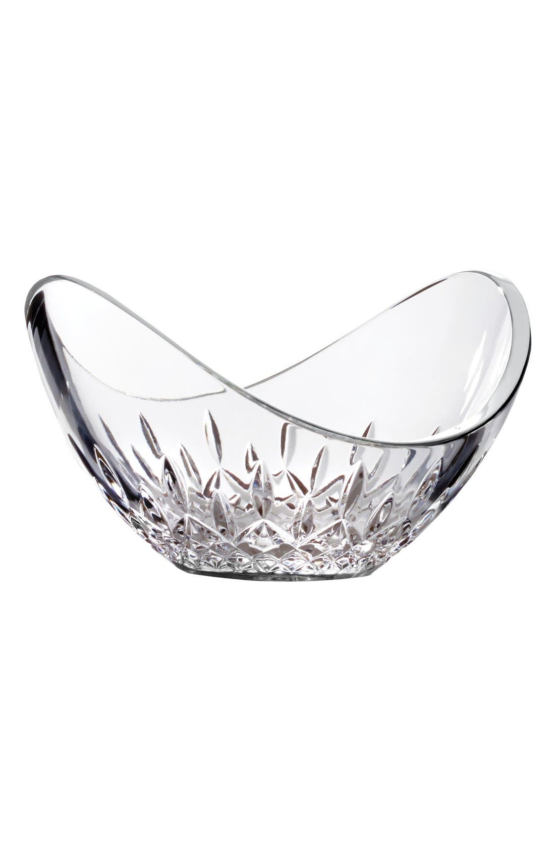 Waterford 'Lismore Essence' Lead Crystal Ellipse Bowl Nordstrom