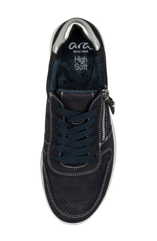 Ara Opal Sneaker In Navy