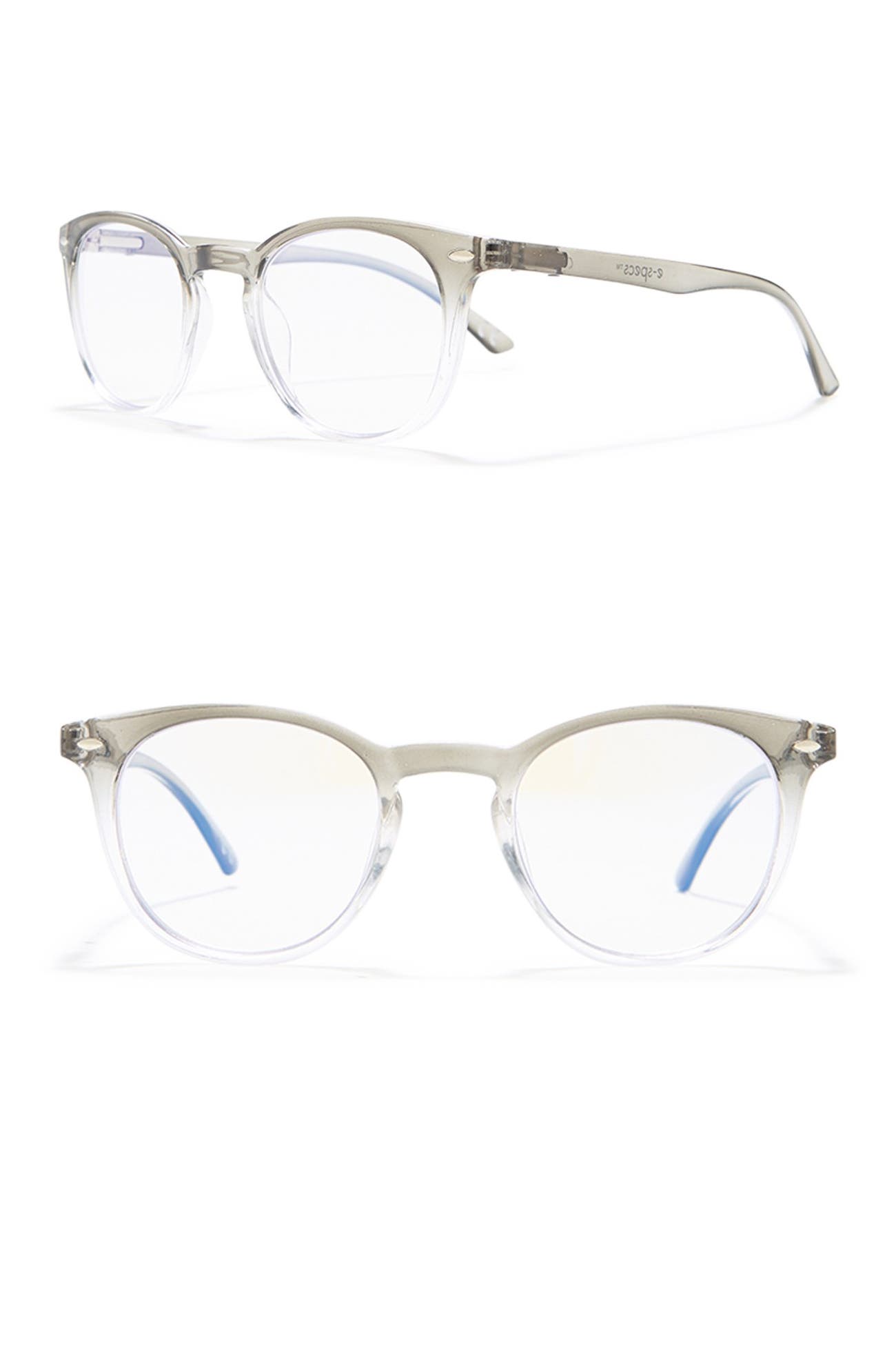 E-Specs | 45mm Round Blue Light Blocking Glasses | Nordstrom Rack