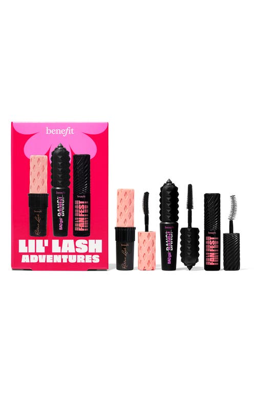 Shop Benefit Cosmetics Lil' Lash Adventures Set $48 Value In Black