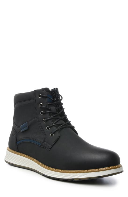 Tahari Lace-up Boot In Black
