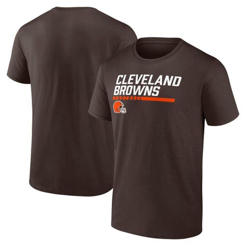 Fanatics Branded Brown Cleveland Browns Plus Size Original State Lace-Up T-Shirt