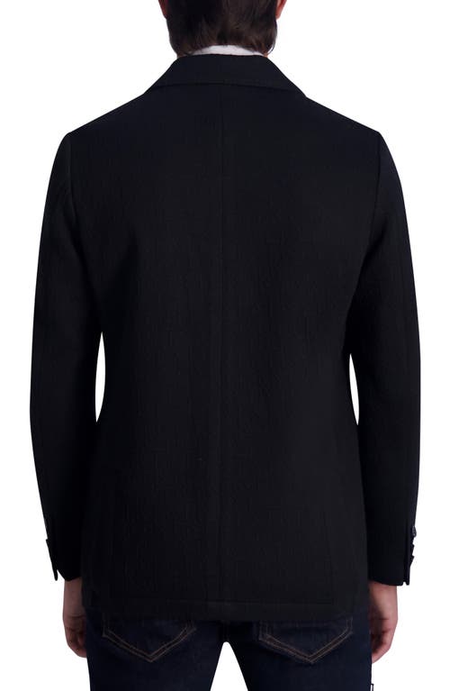 Shop Karl Lagerfeld Paris Slim Fit Sport Coat In Black