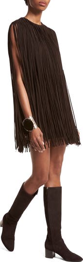 Michael kors fringe store dress