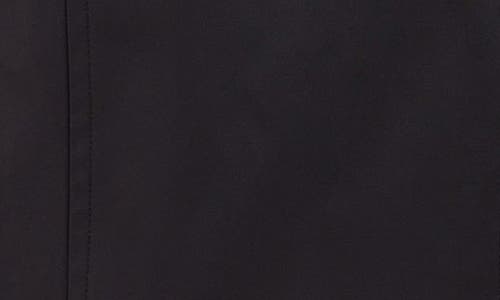 London Fog Cotton Blend Trench Coat In Black
