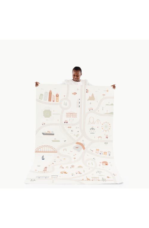 GATHRE GATHRE UPTOWN PRINT LEATHER PLAY MAT 