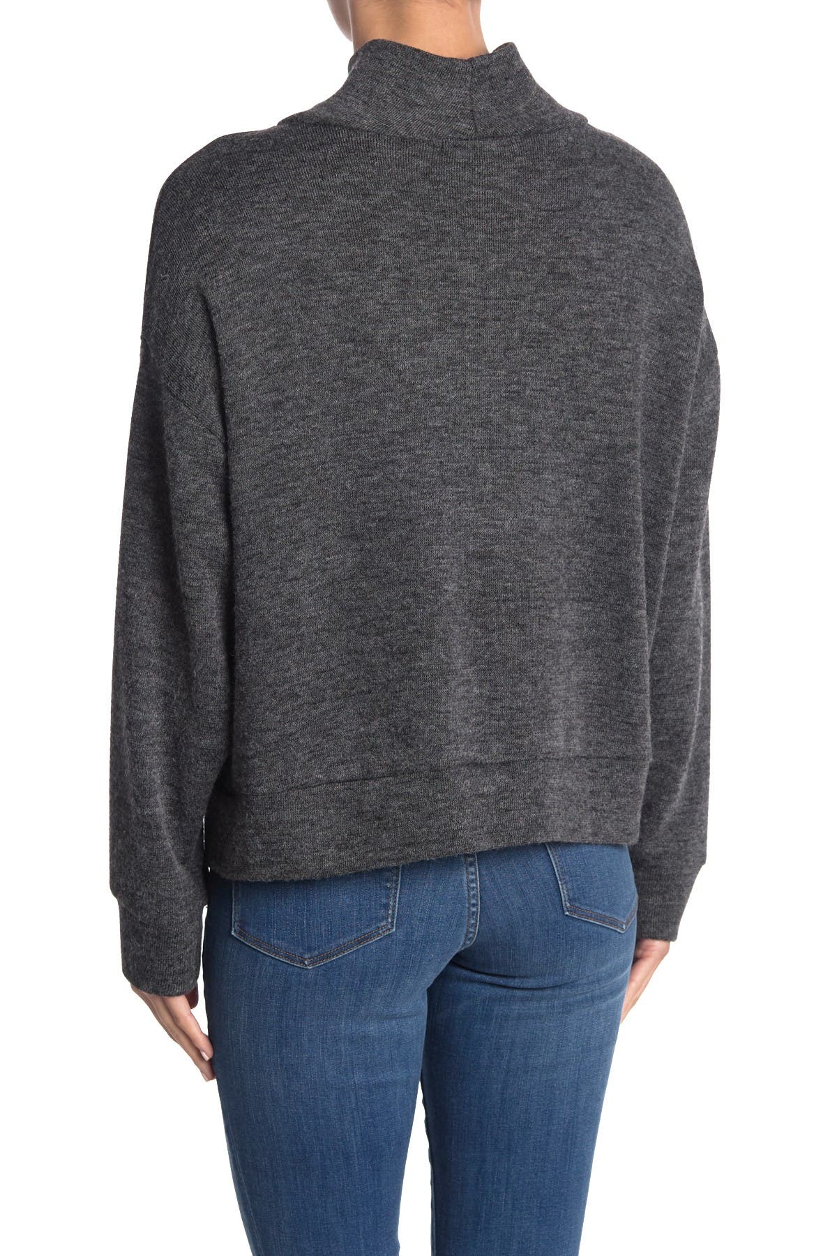 dolman sleeve turtleneck sweater