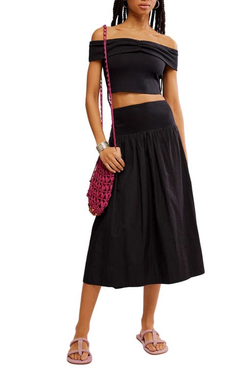 Crop top and skirt set nordstrom clearance