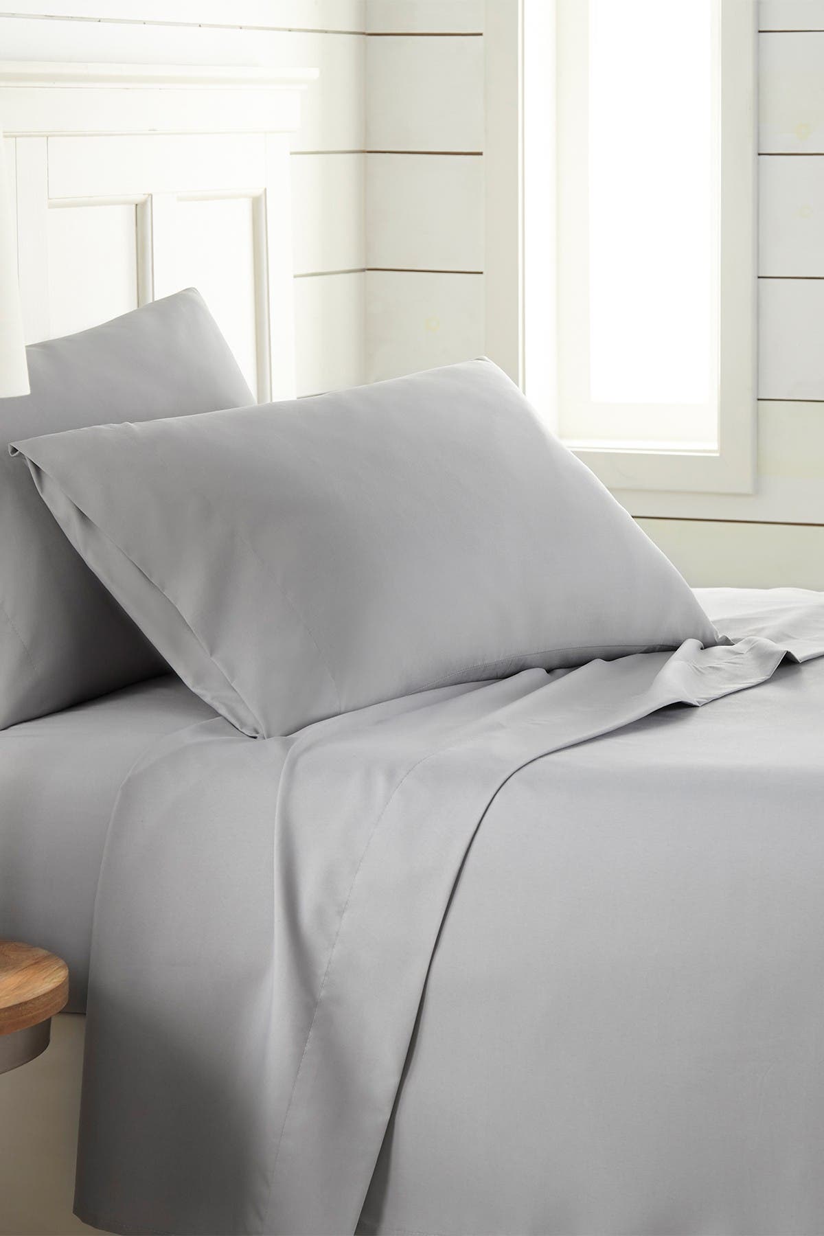 Southshore Fine Linens Ultra-soft Oversized Quilt Set In Steel Grey