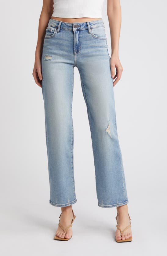 Hidden Jeans Straight Leg Jeans In Light Wash
