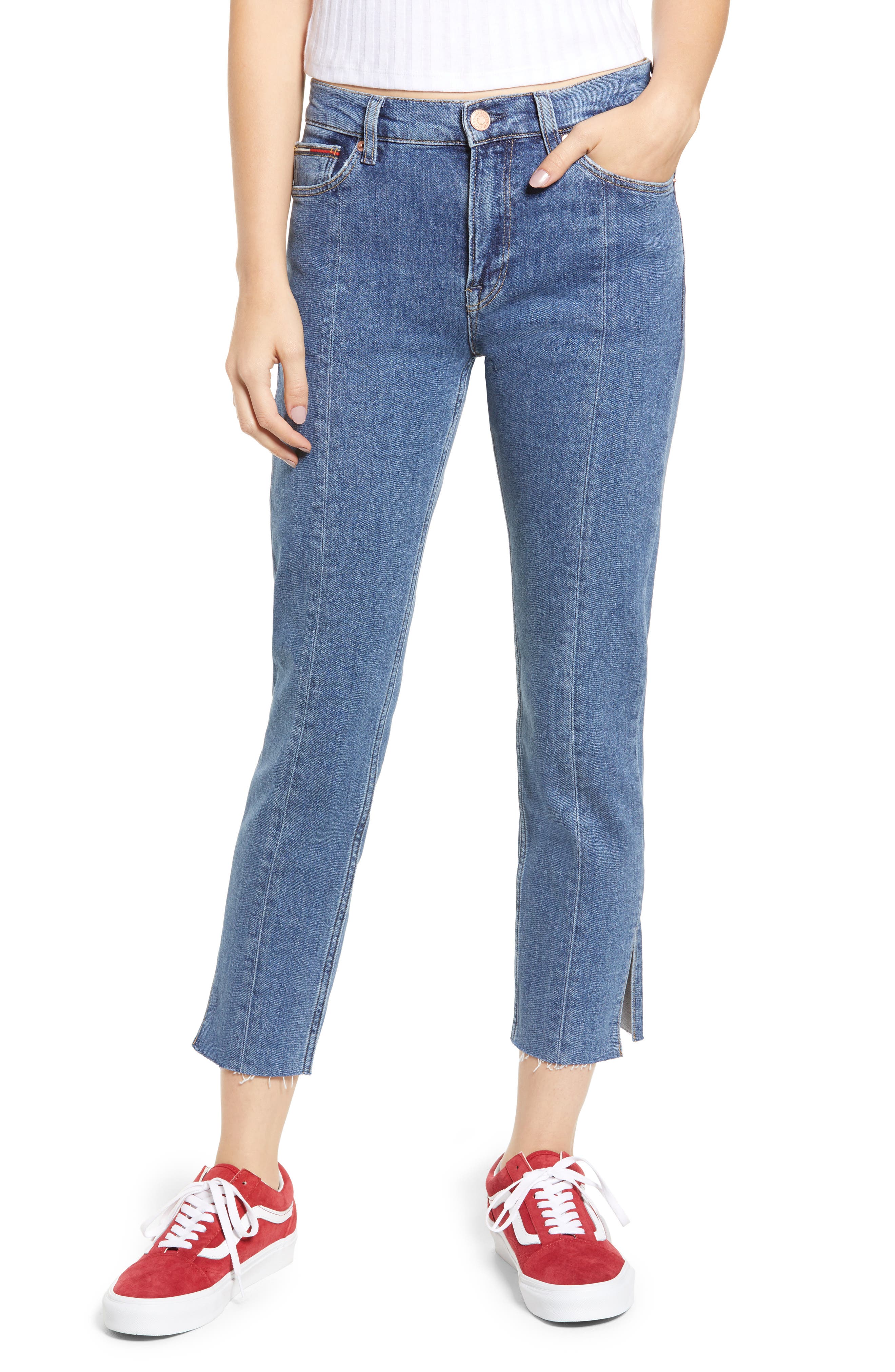 izzy high rise cropped jeans