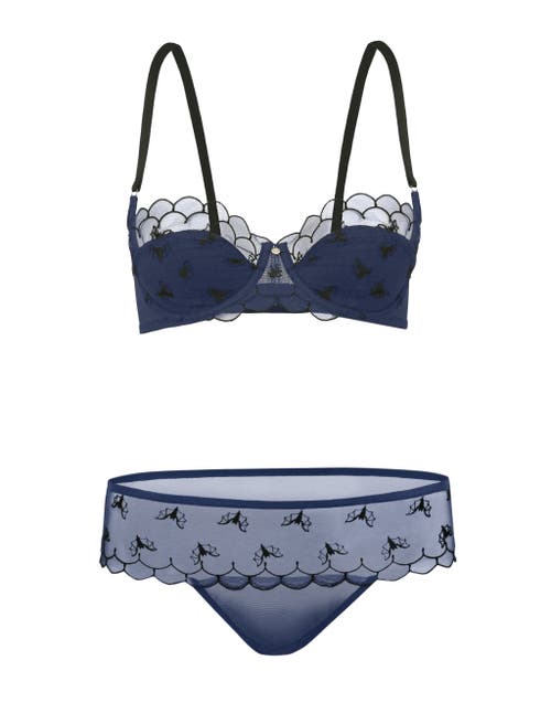 Shop Adore Me Bettie Hipster Panties In Dark Blue