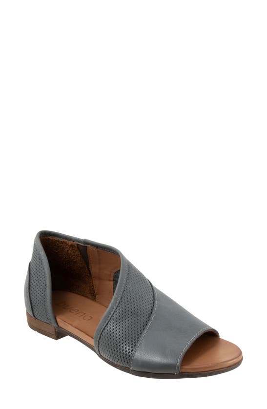 Bueno Tahiti Half D'orsay Sandal In Gray