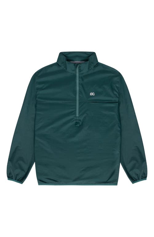 Tech Quarter Zip Pullover in Forest