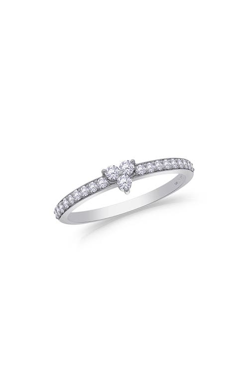 Hueb Reverie Diamond Band Ring in White Gold at Nordstrom, Size 7