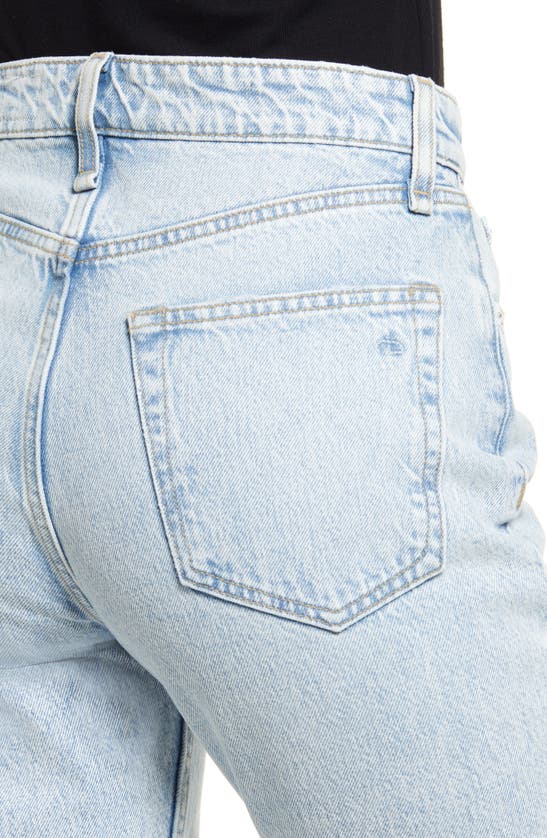 Rag & Bone Nina High Waist Crop Cigarette Jeans In Mica