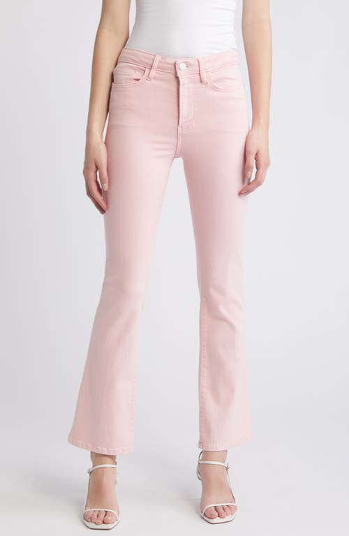 FRAME Le Crop Mini Boot Jeans Washed Dusty Pink at Nordstrom,