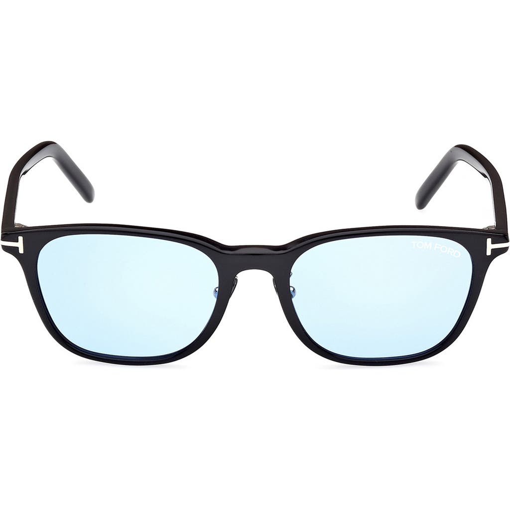 Tom Ford 52mm Square Sunglasses In Black
