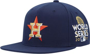 Mitchell & Ness Men's Mitchell & Ness Navy Houston Astros Champ'd Up  Snapback Hat