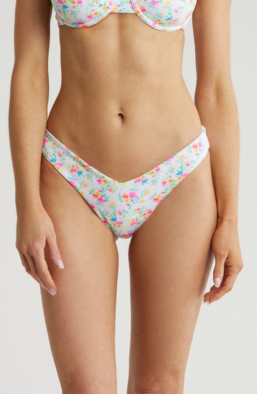 Strappy Cheeky Bikini Bottoms in Forever Fairytale
