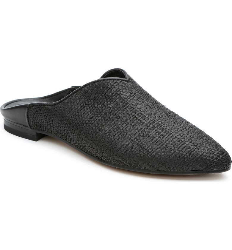 SANCTUARY Saida Mule, Main, color, BLACK LEATHER