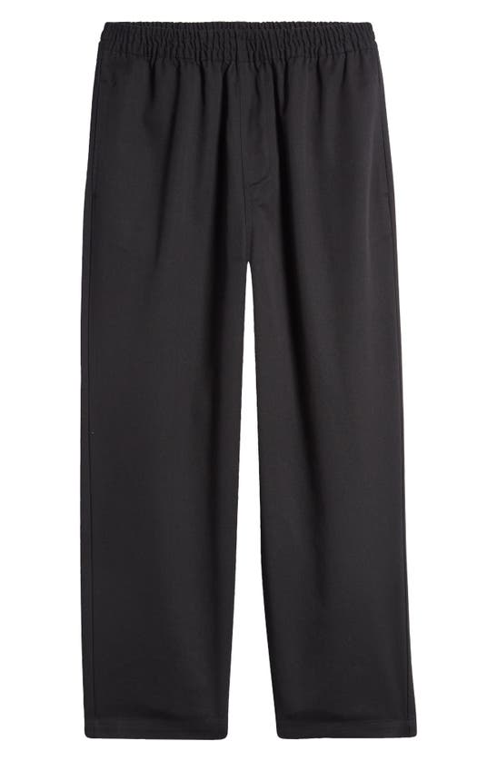 Shop Carhartt Newhaven Relaxed Fit Pants In Black Rinsed