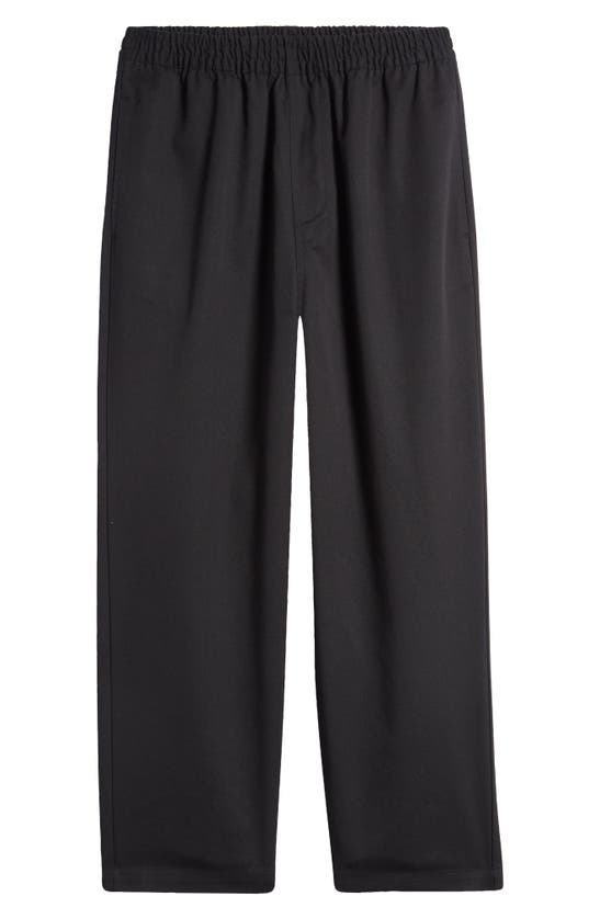 Shop Carhartt Work In Progress Newhaven Relaxed Fit Pants In Black Rinsed