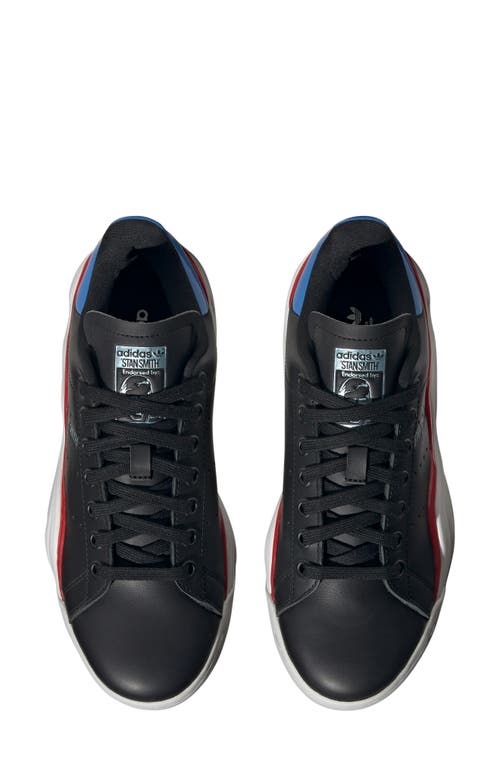 Shop Adidas Originals Adidas Stan Smith Millencon Sneaker In Black/royal/scarlet