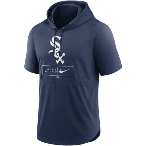 Nike Men's New York Yankees Navy Springer Short Sleeve Hoodie