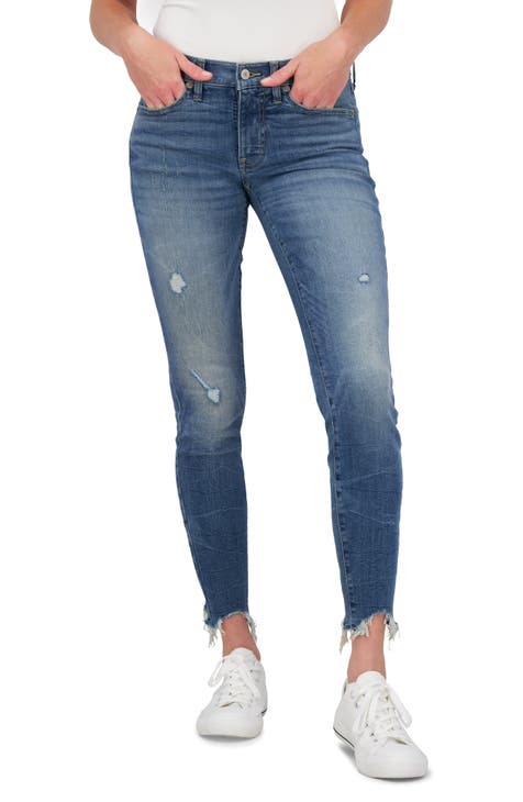 Spanx White Distressed Skinny Jeans Size XS - $50 (60% Off Retail) - From  Samantha