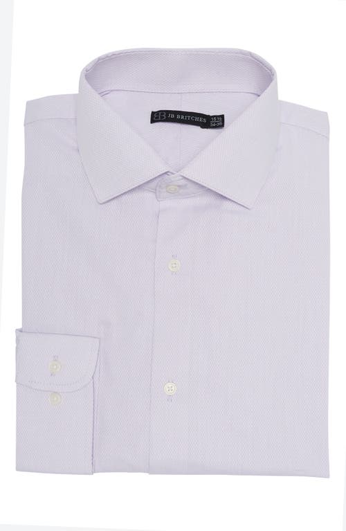 JB BRITCHES JB BRITCHES YARN-DYED SOLID DRESS SHIRT 