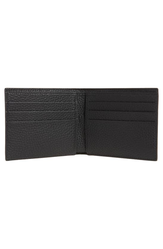 Shop Dolce & Gabbana Dg Quilted Leather Bifold Wallet In Nero