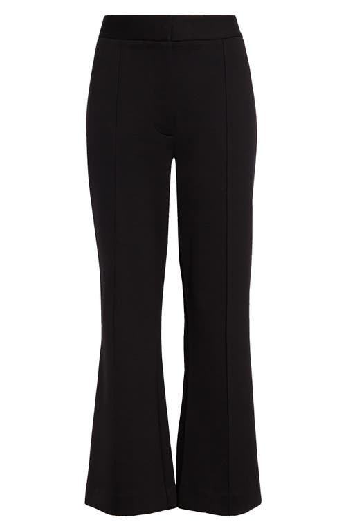 St John St. John Collection Double Knit Flare Pants In Black