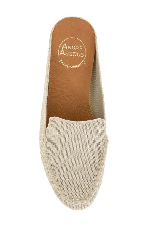 Andre Assous Women's Nolah Slide Flats In Creme/platino