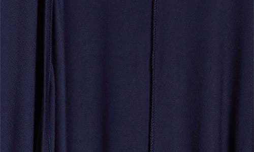 Shop 24seven Comfort Apparel Open Front Cardigan In Navy