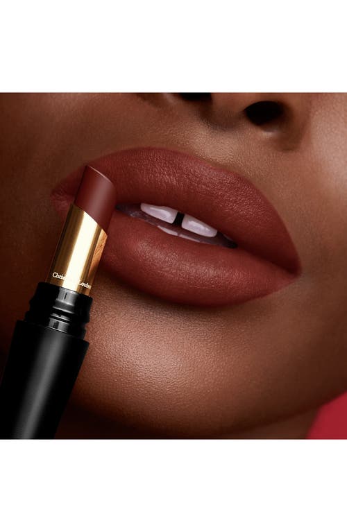 Christian Louboutin Rouge Stiletto Lumi Matte Lipstick In Brown Passion 416l