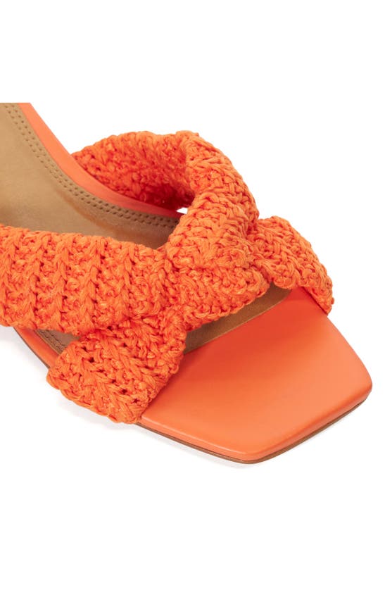 Shop Dune London Laize Sandal In Orange