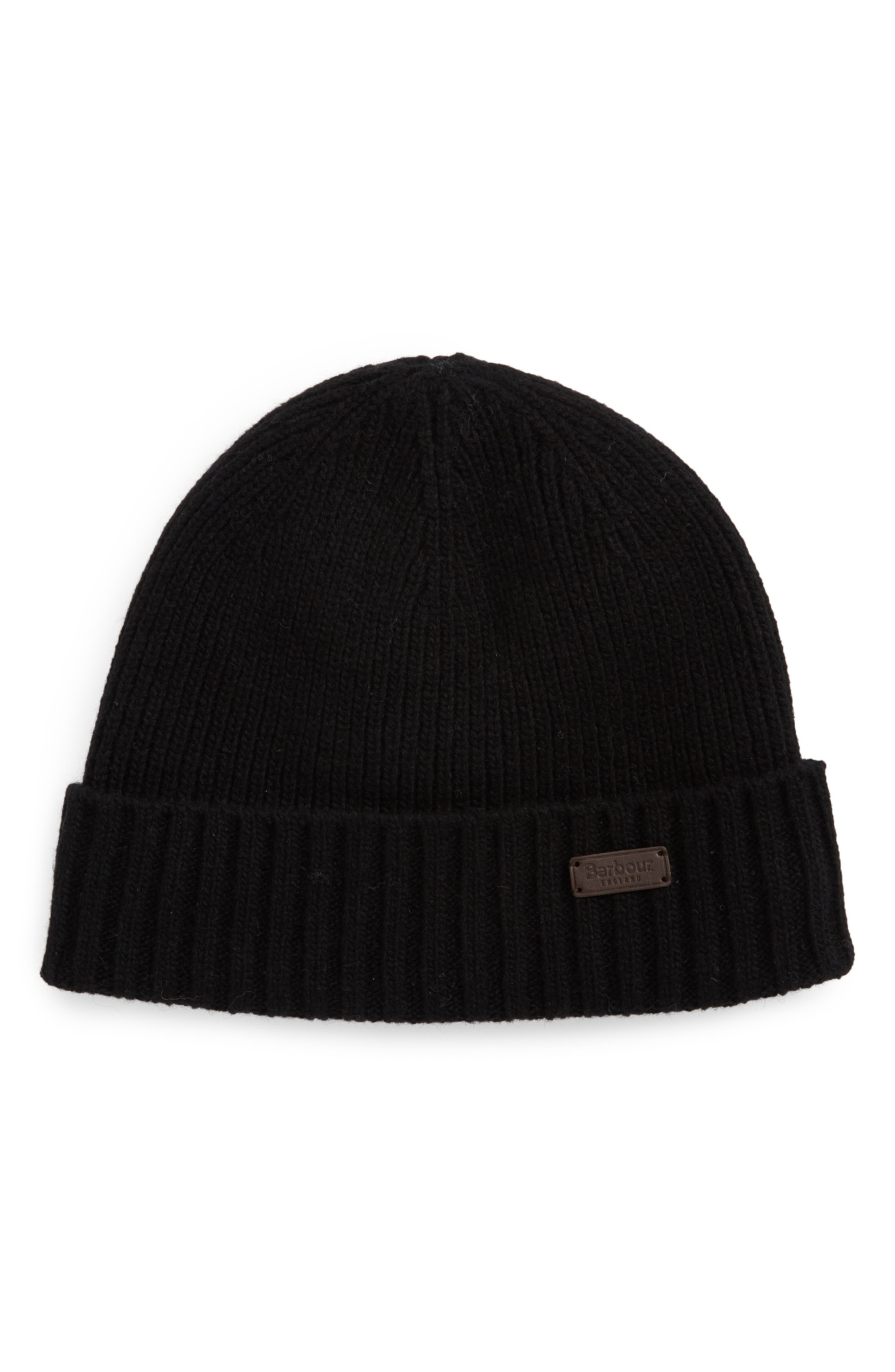 mens barbour wooly hat