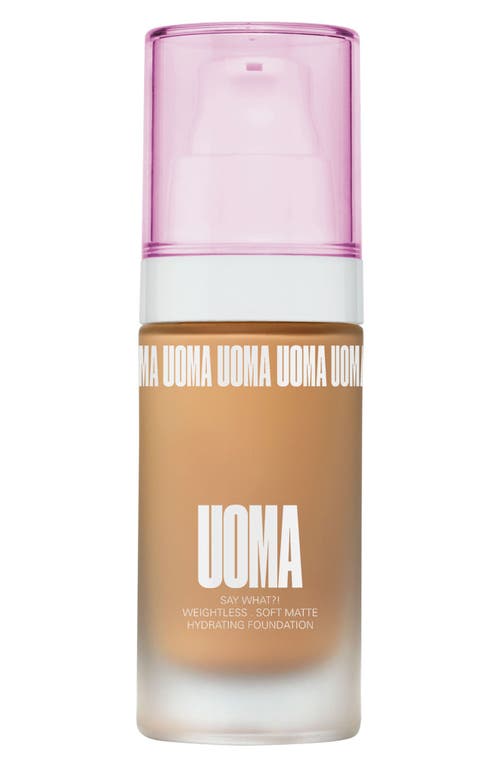 UOMA Beauty Say What?! Weightless Soft Matte Foundation in Honey Honey T3W