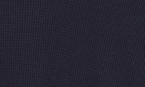 Joe's Crewneck Waffle Knit Long Sleeve T-shirt In Navy