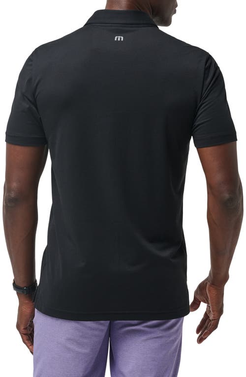 Travismathew Sand Nap Graphic Polo In Black