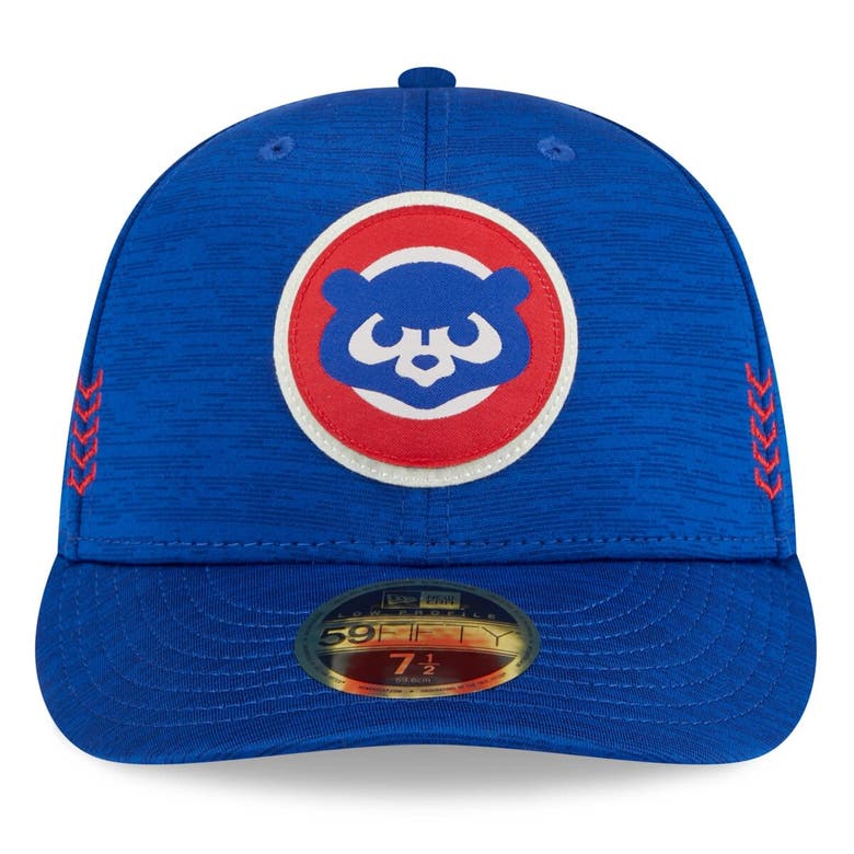 Shop New Era Royal Chicago Cubs 2024 Clubhouse Low Profile 59fifty Fitted Hat