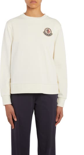 Moncler Logo Patch Sweatshirt Nordstrom