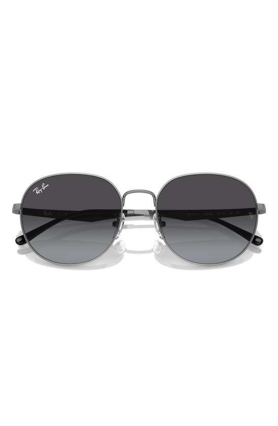 RAY BAN RAY-BAN 57MM PHANTOS ROUND SUNGLASSES