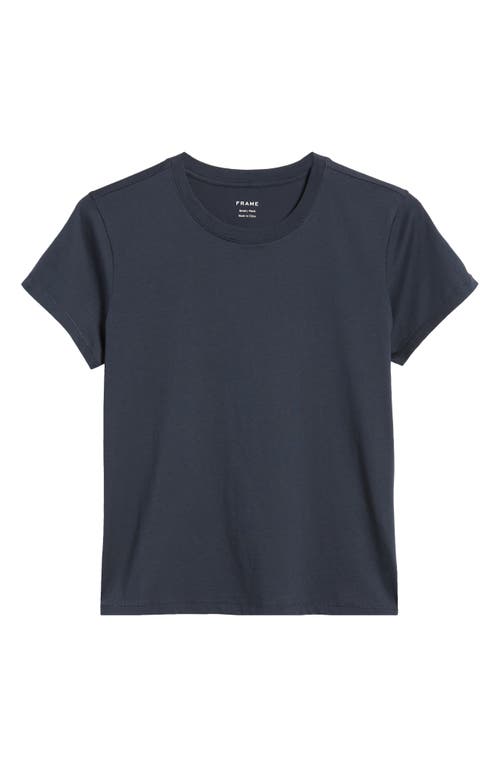 Shop Frame Baby Tee In Navy