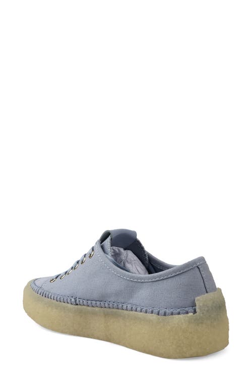 Artisan Crafted By Zigi Clover Low Top Sneaker In Light Blue Suede