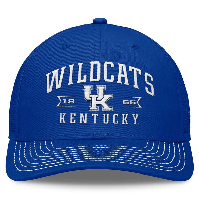 Shop Top Of The World Royal Kentucky Wildcats Carson Trucker Adjustable Hat